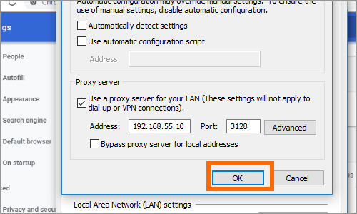 proxy server for google chrome mac